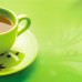 Кухонный фартук Зеленый чай